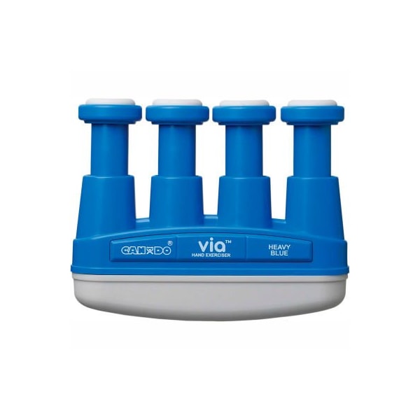 CanDo VIA Hand Exerciser, Blue, Heavy